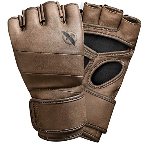 Hayabusa T3 LX Leather 4oz MMA Fight Gloves for Men & Women - size: Medium