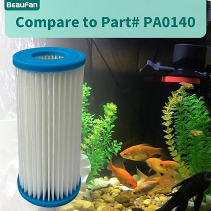 2 Pack Micron Cartridge Compatible with Marineland Magnum ML90770 Canister Filters & Polishing Internal Canister Filter ML90770, Compare to Part# PA0140 - size: 2 Pack Canister Filters