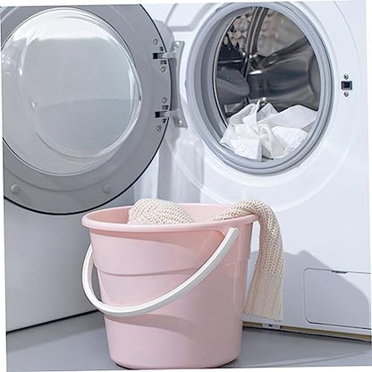 Heavy-Duty Water Container with Comfortable Handle Versatile Utility Bucket for Home Cleaning Car Wash and Fishing Lightweight and Rustproof Design