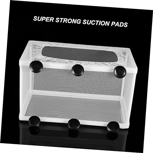 Yardwe 2Pcs Fish Breeder Net for Fry Hatchery with Suction Cup Durable Aquarium Incubator for Fish Tank for Breeding Fish and Ensuring Fry Safety