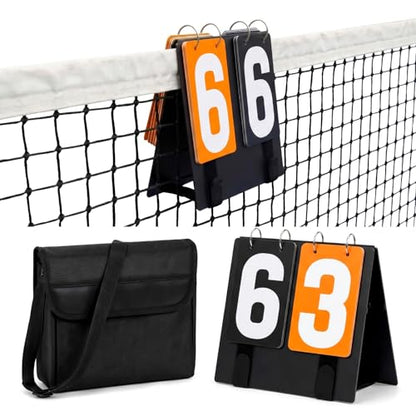Hiboom Over Net Tennis Score Keeper(0-9) with Oxford Storage Bag