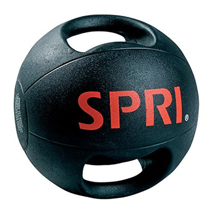 SPRI Medicine Ball with Handles - size: 10 LB