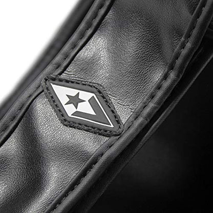 Revgear Pinnacle Shin Guard, Durable/Lightweight for Any Level Martial Arts - color: Black/Black, size: Large