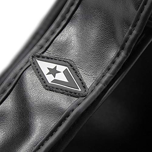 Revgear Pinnacle Shin Guard, Durable/Lightweight for Any Level Martial Arts - color: Black/Black, size: X-Large