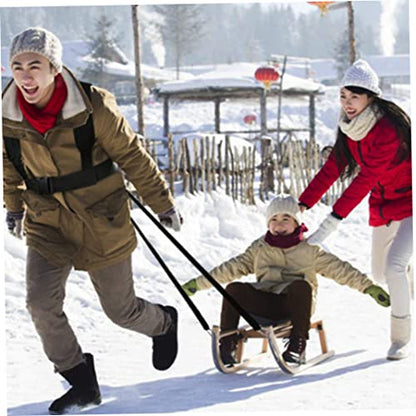 Sled Harness Tire Pulling Speed Resistance Power Belt Adjustable Weight Trainer with Pull Strap, Resistance Bands Bands