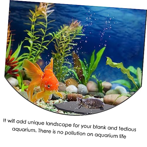 Basking Rock Decor for Aquarium Turtle Supplies Multi-Functional Turtle Platform for Basking and Resting