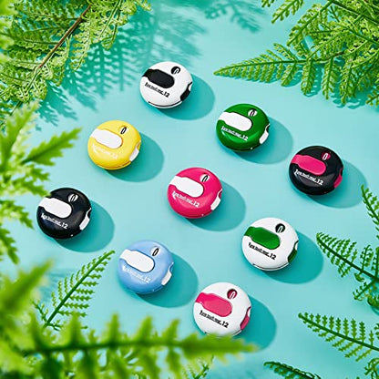 9 Pcs Mini Golf Score Counter, Touch Reset Clip