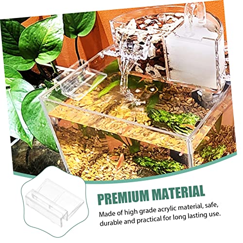 10pcs Fish Tank Cover Holder Brackets Acrylic Support Frame for Aquarium Lids Safe for Fish and Pets for Open Tanks