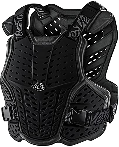 Troy Lee Designs Rockfight Chest Protector Black, Youth