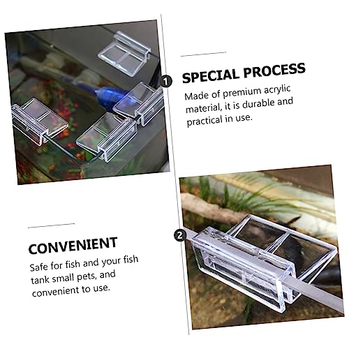 10pcs Aquarium Stand Acrylic Support Brackets Fish Tank Holding Rack Support Shelf for Aquarium Tank Supply