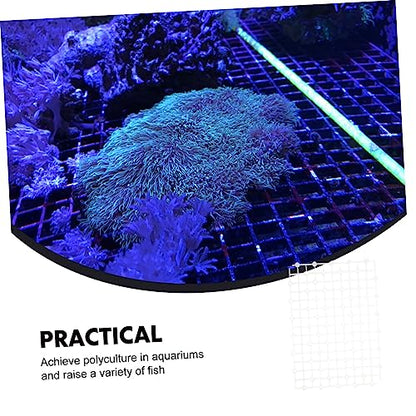 2pcs Aquarium Gravel Board Dividers Transparent Professional Tank Separator Easy to Install Splicing Isolation Panels for Freshwater and Fish Tanks - color: Transparent