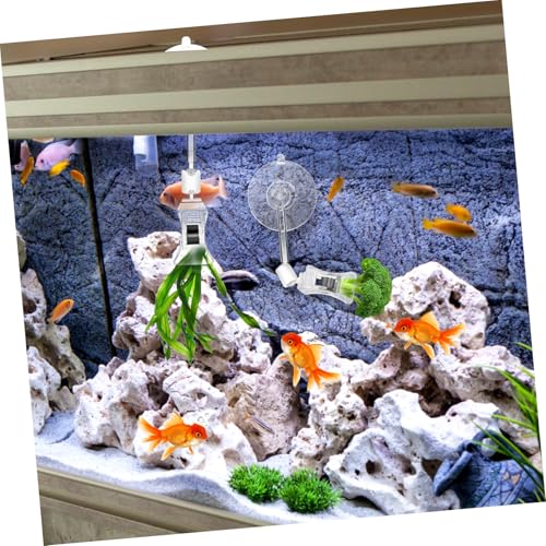 BESPORTBLE 3pcs Aquarium Suction Cup Clips Clamp Holders for Fish Tank Accessories Secure Airline Tubing and Sign Support Easy Installation and Versatile Use