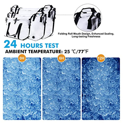 Goture Insulated Fish Cooler Bag,Travel Insulated Cooler Bag,Monster Leakproof Fish Kill Bag, Portable Small/Medium/Large Cooler Bag for Outdoor Travel Camp Beach Picnic with Drain Plug - color: Small-27.4x11.8x15.7in