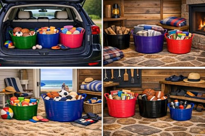 Tubtrugs SP5BL Flexible Blue Extra Small 5 Liter/ 1.3 Gallon Capacity - color: Blue, size: Mini