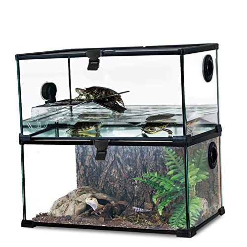 Kisangel Breeding Box Latch for Reptile Tank 4pcs Turtle Buckle Safe Feeding Tank Parts