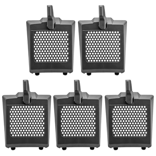 5 Pack 833954 841708 Vacuum Cleaner Hepa Filter Cover for Pro-Team Backpack 107303 107363 107310, for ProVac Super Coach Pro 6 & 10 Vacuum Cleaner