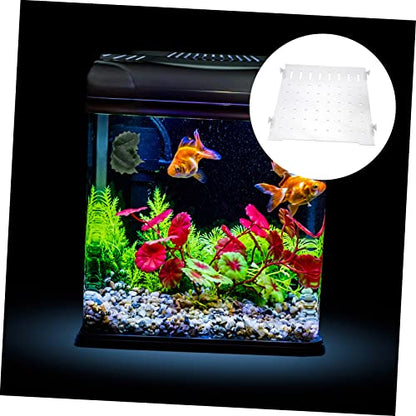 POPETPOP 1set Plate for Aquariums Segregation Board Fixed Clips Fish Divider for Fry Safety and Easy to Install for Fish Tank Separation