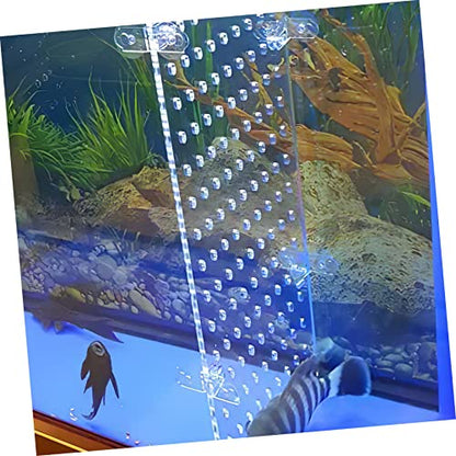 Transparent Acrylic Fish Tank Divider Isolation Board for Aquarium Easy to Install Partition for Breeding Separation Fish Tank Accessory