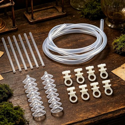 Aquariums Floating Plant Floating Plant Fence, Fish Feeding Ring Can Adjust Height with Water, Aquarium Decoration for Intercepts Floatings Plants, Fish Feeding
