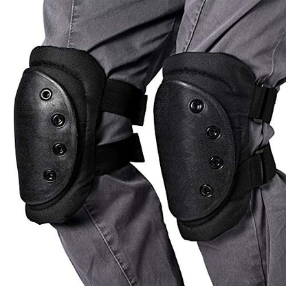 Tactical Knee Pads ,Airsoft Knee & Elbow Protective Pads Guard for Army, Paintball, Hunting and Anyother Outdoor Sports