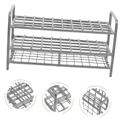 PRETYZOOM Test Tube Rack Sampling Tube Holder for Laboratory Use Organizer for Secure Test Tube Display and Compatibility