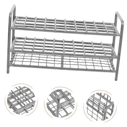 PRETYZOOM Test Tube Rack Sampling Tube Holder for Laboratory Use Organizer for Secure Test Tube Display and Compatibility