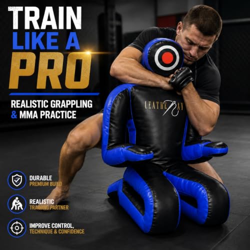 Jiu Jitsu Judo Punching Bag Grappling Dummy Black Vinyl -Unfilled - size: 70 inches (6 ft)