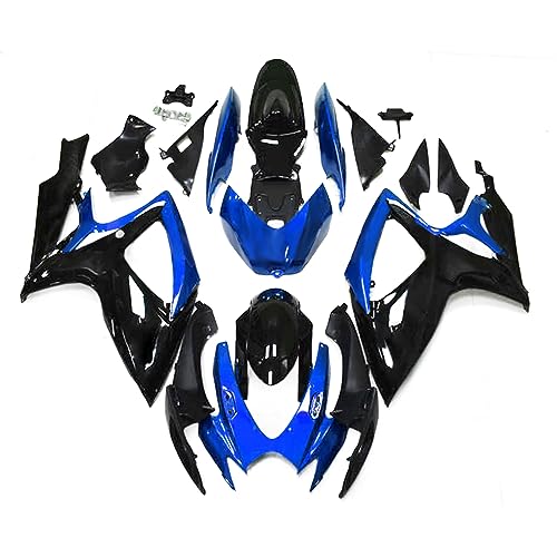Blue Black Injection Mold Fairings Fit for Suzuki 2006 2007 GSXR600 GSXR750 K6 06 07 ABS Plastics Bodywork Body Kits - size: Style 13