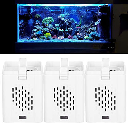 aqxreight 3Pcs Fish Tank Filter Bucket and Water Cleaning Filter Media Pad Aquarium Kits S Water Effect Disassemble Your Swimming Small Filtration Box Multi Layer Buckets Than
