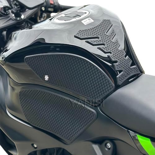 for ZX-6R /ZX 636 ZX6R ZX636 2013-2025 Accessories Fuel Tank Pads Protect Motorcycle Fuel Tank Stickers Fuel Tank Protection Pads Knee Anti-Slip Pads Fuel Tank Grips Tank Pads