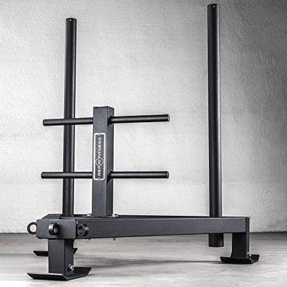 Rep Fitness Weight Sled | Push Pull Sleds Options for Training | Speed & Agility Workout Equipment | Gym Equipment | Football Strength Training | Heavy Duty Weighted Sled | Indoor Outdoor Exercise - style: Power Sled