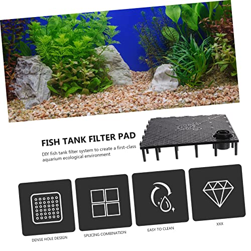 Toddmomy 5pcs Aquarium Filtering Plates Sand Divider for Fish Tank Smooth Edge Design Multi Water Permeability Aquarium Supplies for Optimal Environment