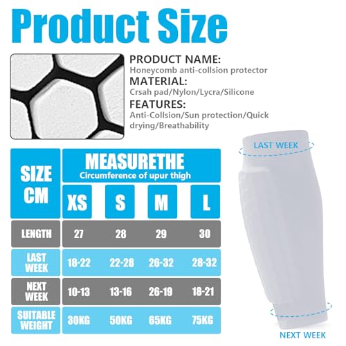BIRDDIE Soccer Shin Guards Shin Pads for Kids Youth Adult - color: White, size: X-Small