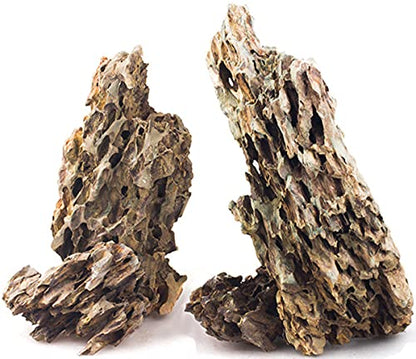 Lifegard Aquatics Aquascaping Dragon Ohko Rock 10 Lb Kit – Decorative Aquarium Rocks, Fish Tanks – 10 Lbs Kits - size: 10 Gallons, style: Dragon Ohko Rock