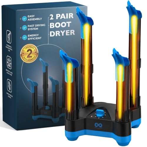 Everlasting Comfort Boot Dryer for Work Boots, Quiet Shoe Dryer, 2 Pair - size: 2 Pair