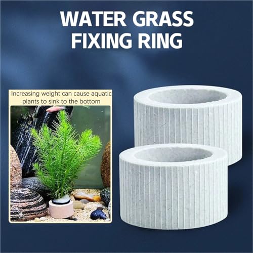25pcs Aquatic Plants Fixed Ring Fish Tank Fix Basket Aquarium Accessories Landscape Decoration Water Grass Cup