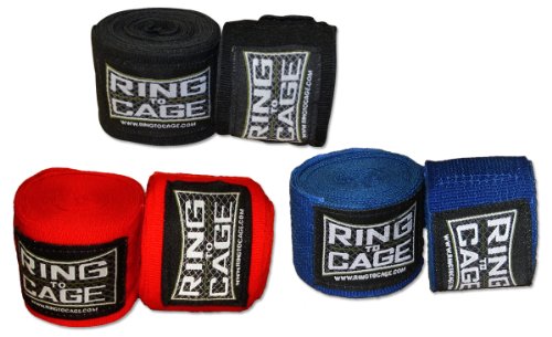 Boxing and MMA Mexican Stretch Handwraps 180 inches long - Pack of 3 Pairs