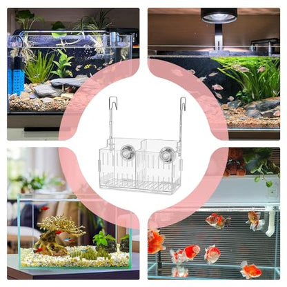 Aquarium Plant Holder, Versatile Placement, 15x10x12cm, Fish Tank Greenery, Planted Aquarium Shelf, Fish-Friendly, for Corner, Shelf, Underwater Vine, Moss