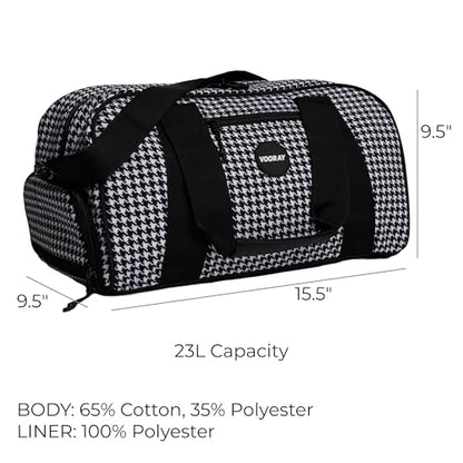 Vooray Burner Small Gym Bag for Women and Men, 23L - color: 23L - Houndstooth