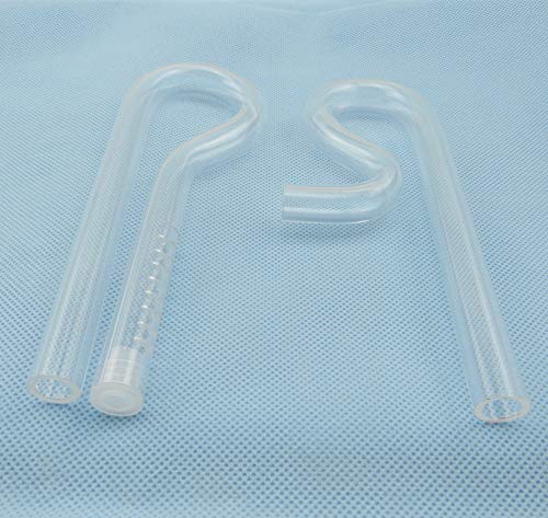 Acrylic Lily Pipe Inflow Outflow 10mm for Fish Tank (for Hose of 8/12mm)