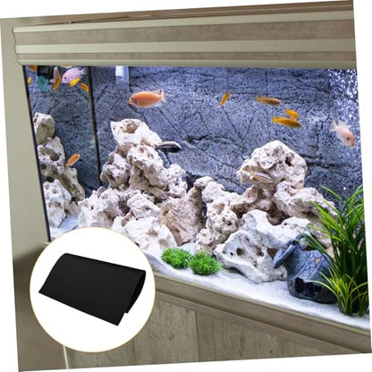POPETPOP Fish Tank Pad Aquarium Mat: Aquarium Leveling Mat Bottom Pad, Easy to Cut for Under Fish Tank Accessories