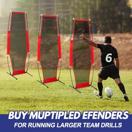 Shappy Soccer Dummy Defender Training Mannequin Portable Defender Practice Dummy for Basketball, Baseball and Softball