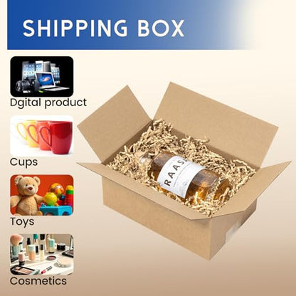 9x6x4" Shipping Boxes 50 Pack - Small Corrugated Cardboard Mailing Box Packaging for Small Business - Brown Mailer Packing Supplies - size: 9x6x4 inches (50 Pack)