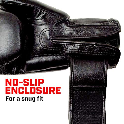Revgear Elite Leather Boxing Gloves