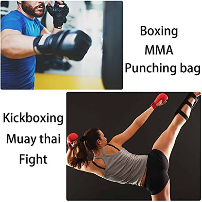 SOTF Punching Gloves for Adults MMA Training Gloves Men Fight Boxing Gloves Open Fingers Women - color: pink