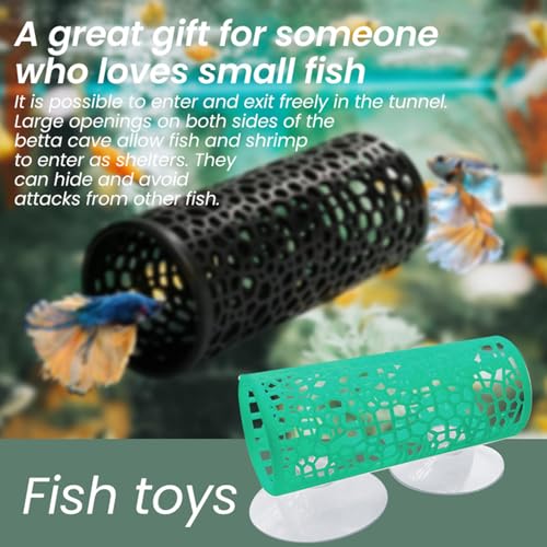 Resins Fish Tanks Safe Edged Bettas Tube Bettas Sleep Bed Aquariums Accessories for Habitat Enhancement