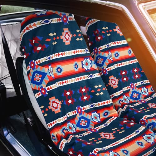 Hahafelt 2 Pcs Car Seat Towel Cover Running Towel Seat Cover, Aztec - style: Aztec