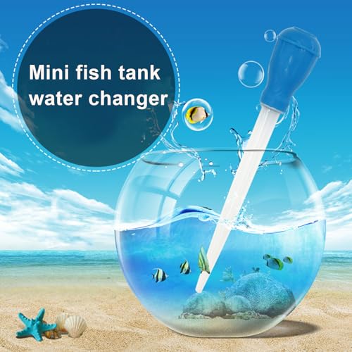 4Pcs Turkey Baster for Cooking, BPA-Free Turkey Baster Syringe, Oil Suction Tube with Measuring Lines, Multi-functional Aquarium Water Changing Dropper