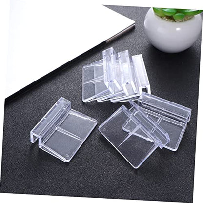 10pcs Acrylic Support Bracket for Fish Tank Aquarium Lid Holder Fish Tank Bracket for Pets