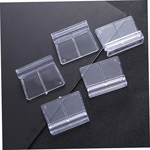 BESPORTBLE Fish Tank Cover Bracket Set 10pcs 6mm Glass Tank Support Acrylic Bracket for Aquarium Lid